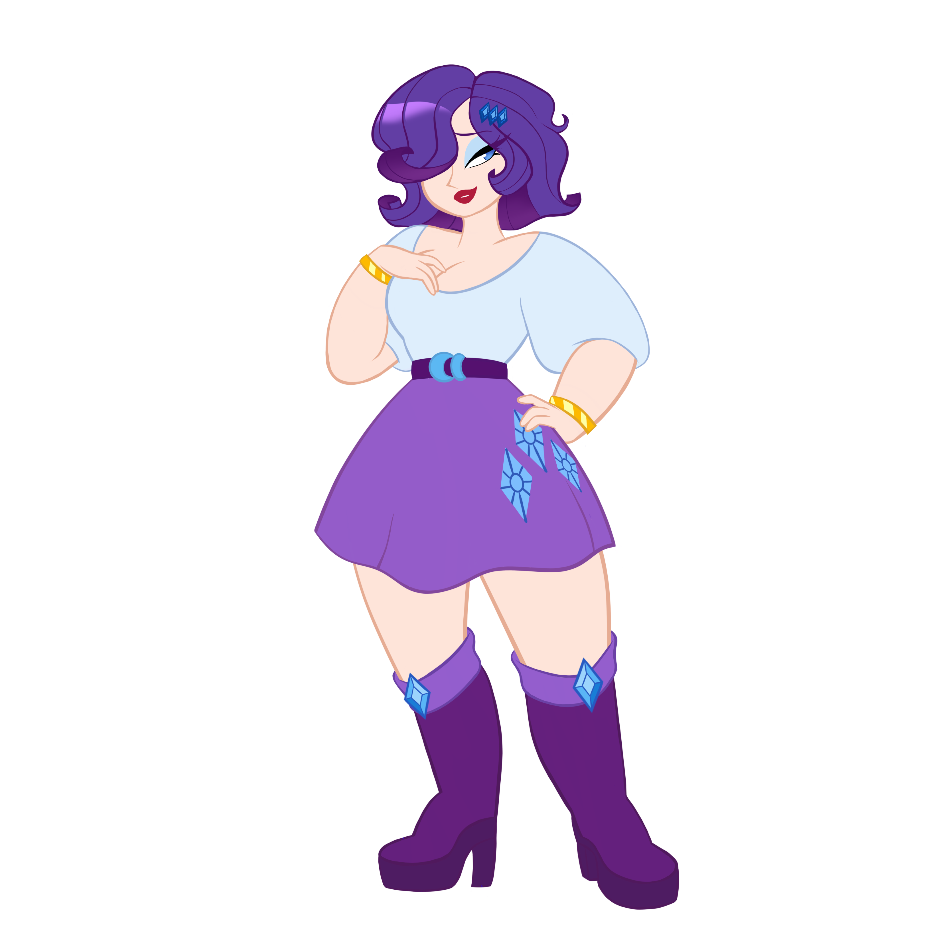 Boy Rarity Human Human Rarity by Starsbursts on DeviantArt
