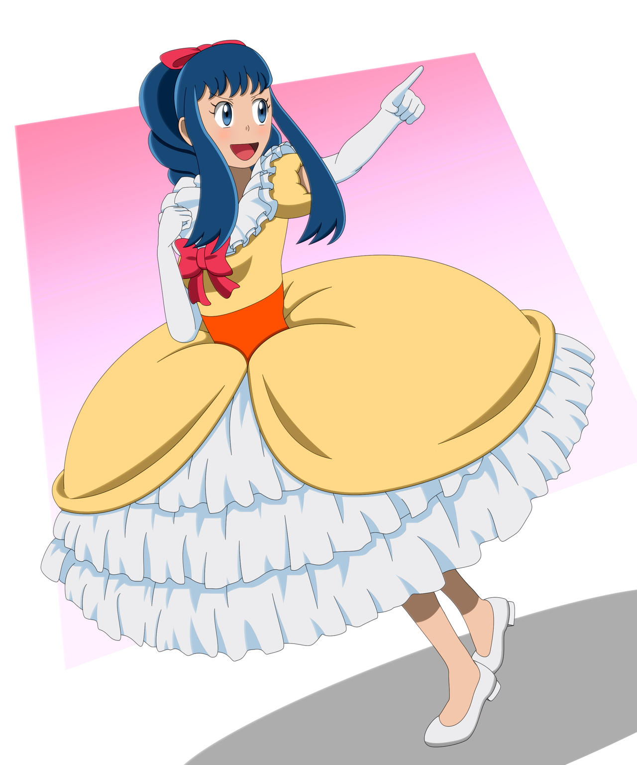 dawn grand festival dress Dawn From Pokemon Has Some Of The Best Outfits Of Any Pokegirl : r/TopCharacterDesigns