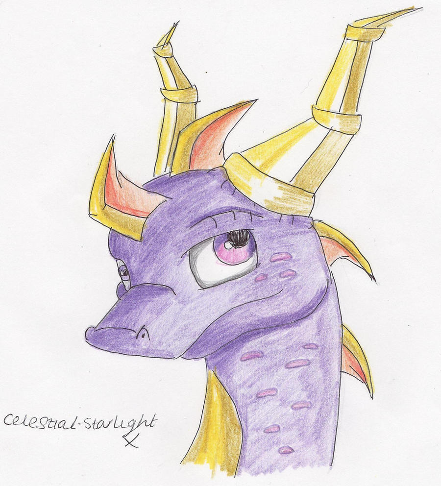 - The legend of Spyro: Head shot -