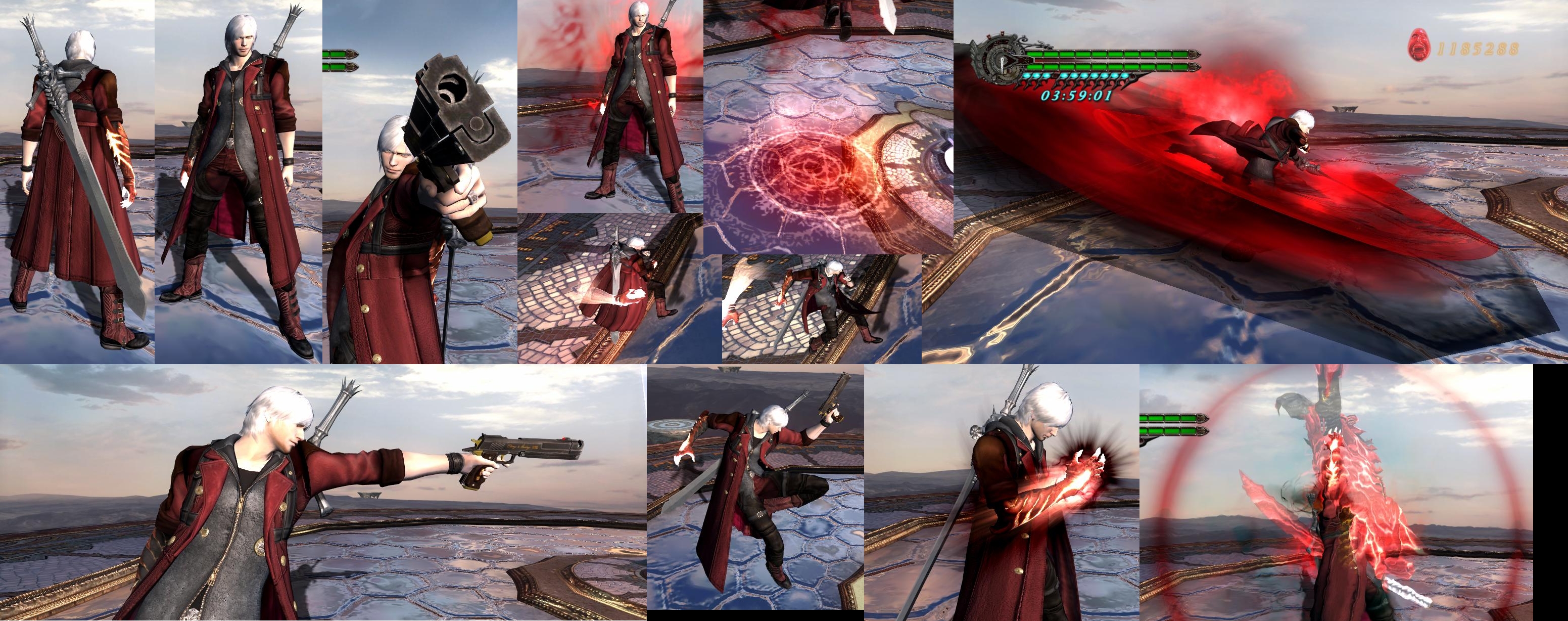 Devil May Cry 4 - Dante Suit 04 Gameplay by Creelien on DeviantArt