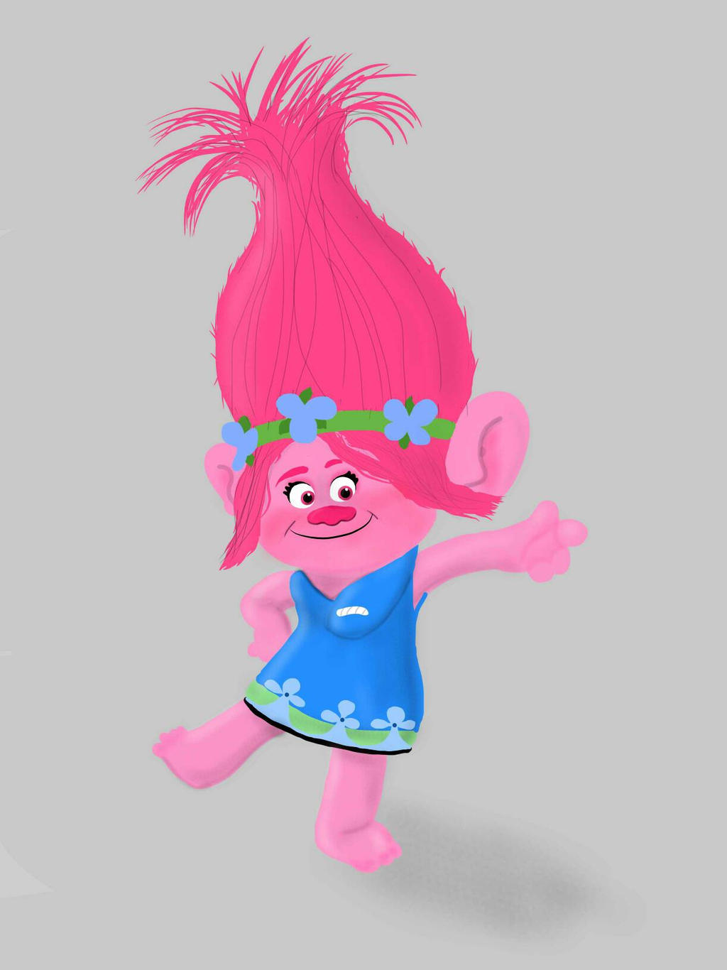 Princess Poppy Rocker Princess Poppy (colored) by TiPo-Lover on DeviantArt
