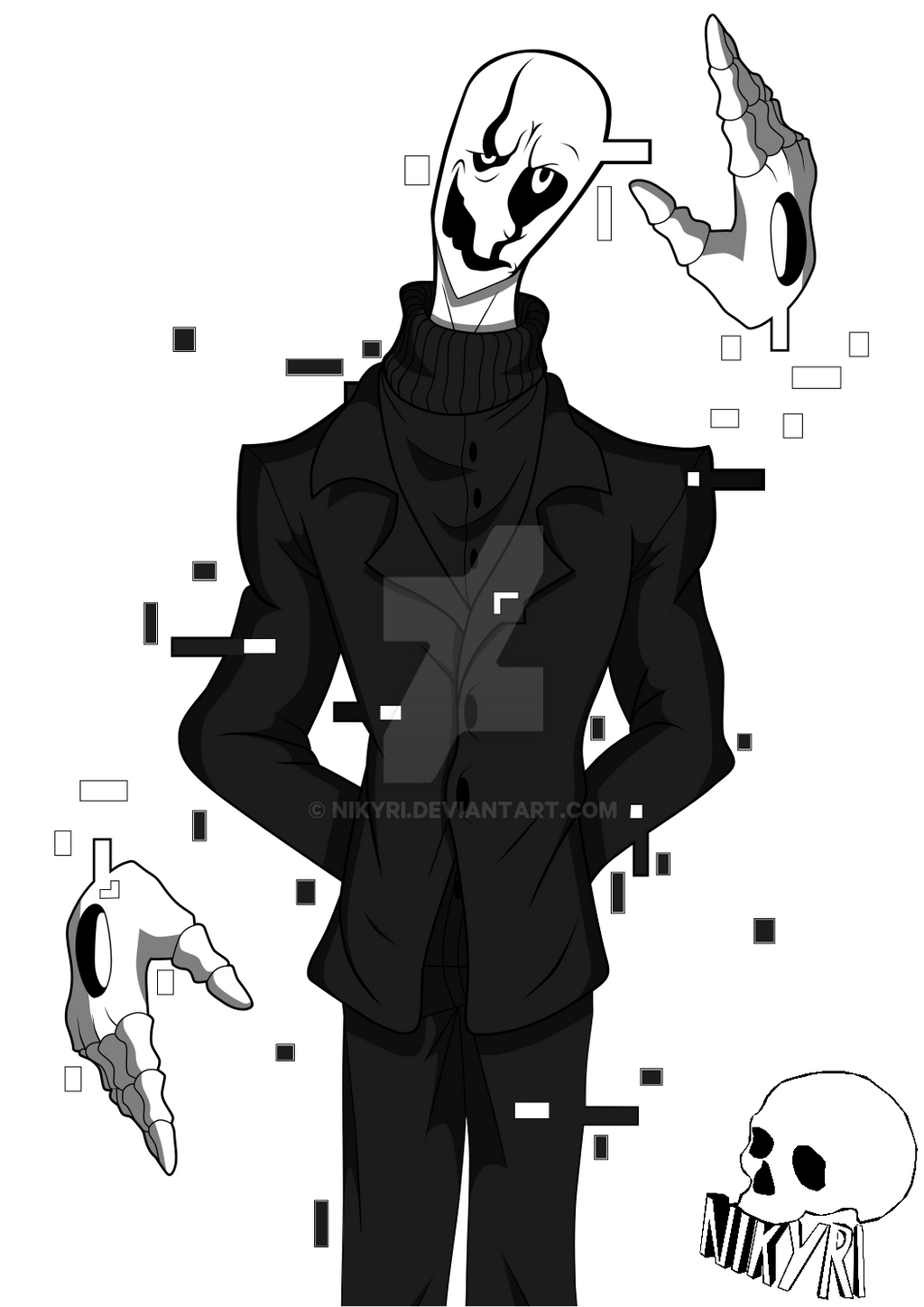 W. D. Gaster by nikyri on DeviantArt
