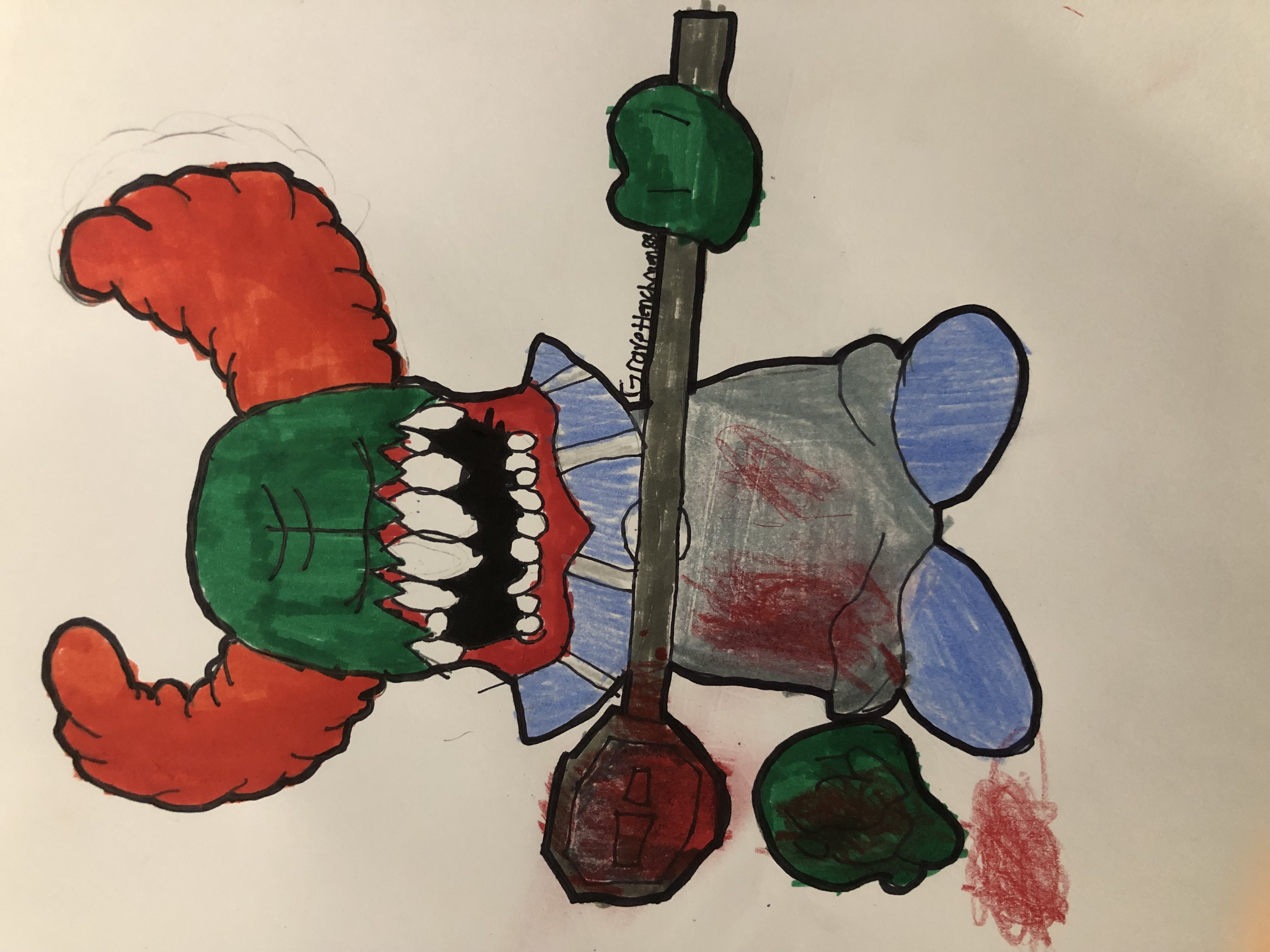 Unmasked Tricky The Clown by GraveHenchmen88 on DeviantArt