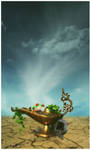magic lamp by Tattoomaus78