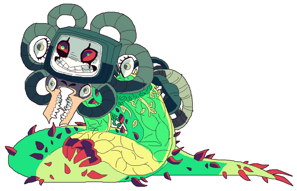 UnderTale: Omega Flowey much by afroclown