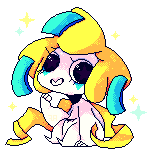 Jirachi: Hello Im A Shiny Star Boi.