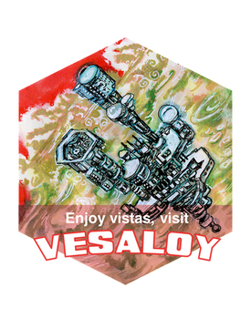 Vesaloy sticker
