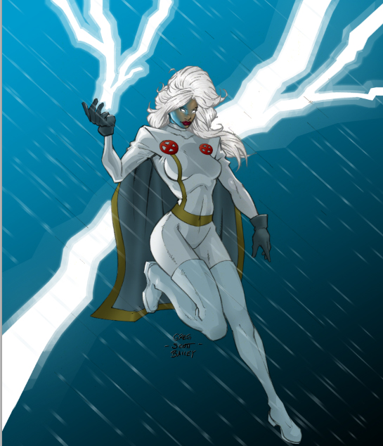 Storm commission Final colors