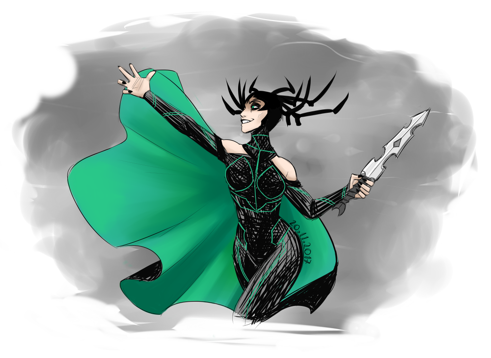 Hela by NubeInvernal on DeviantArt