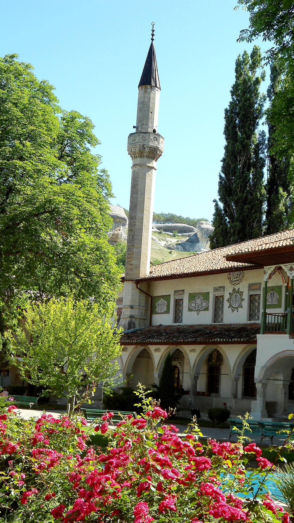 THE BIG KHAN MOSQUE in Bakhchisaray