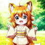 The beauty and silliness of a Kitsune