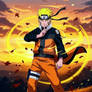 My second favorite anime character Naruto