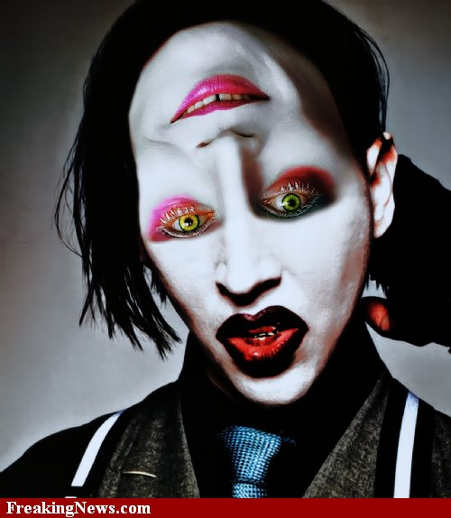 Marilyn Manson and Johnny Depp/Mad Hatter