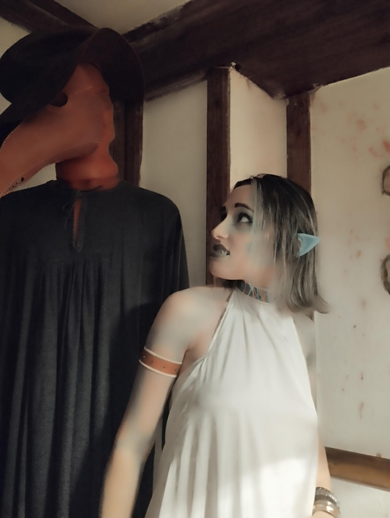 Qui and a stranger (cosplay) by Lana90 on DeviantArt