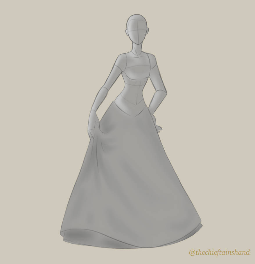 Full Body | Pose Reference Drawing | 2 by thechieftainshand on DeviantArt