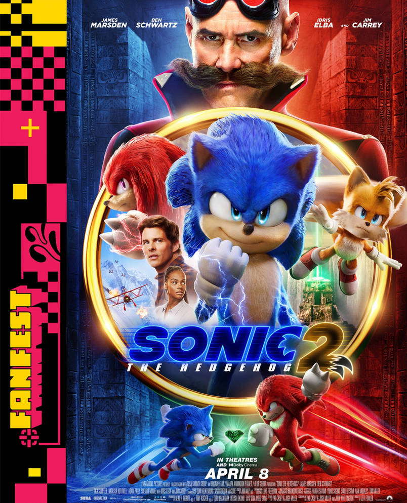 Sonic 2 o Filme capa 2 by ALIX2002 on DeviantArt