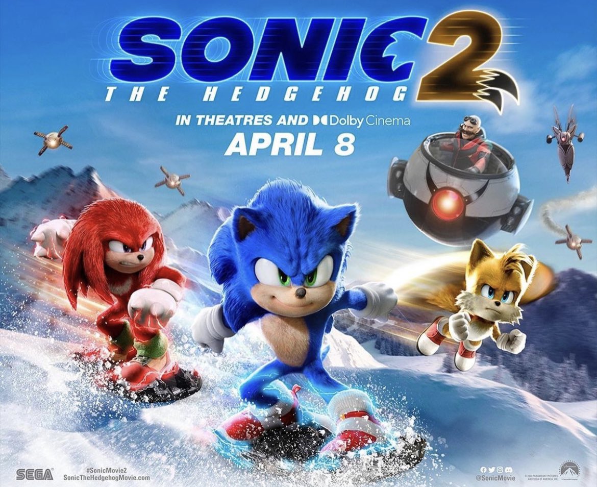A New Sonic Movie 2 Poster ! : r/SonicTheMovie