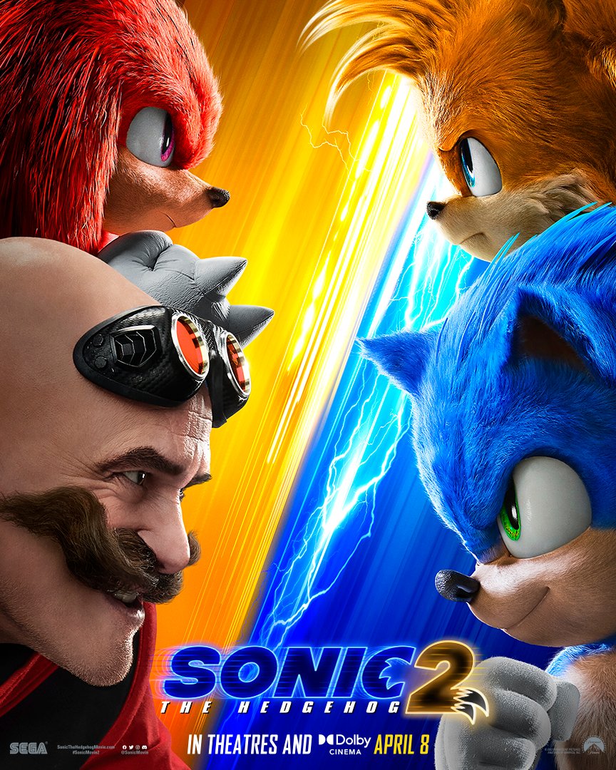 Sonic The Hedgehog 2 movie (fan poster) by jalonct on DeviantArt