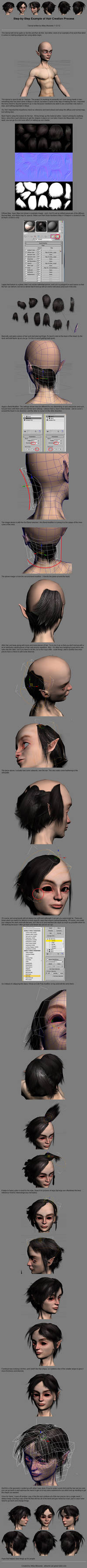 Polygon Hair Tutorial - 3dsMax