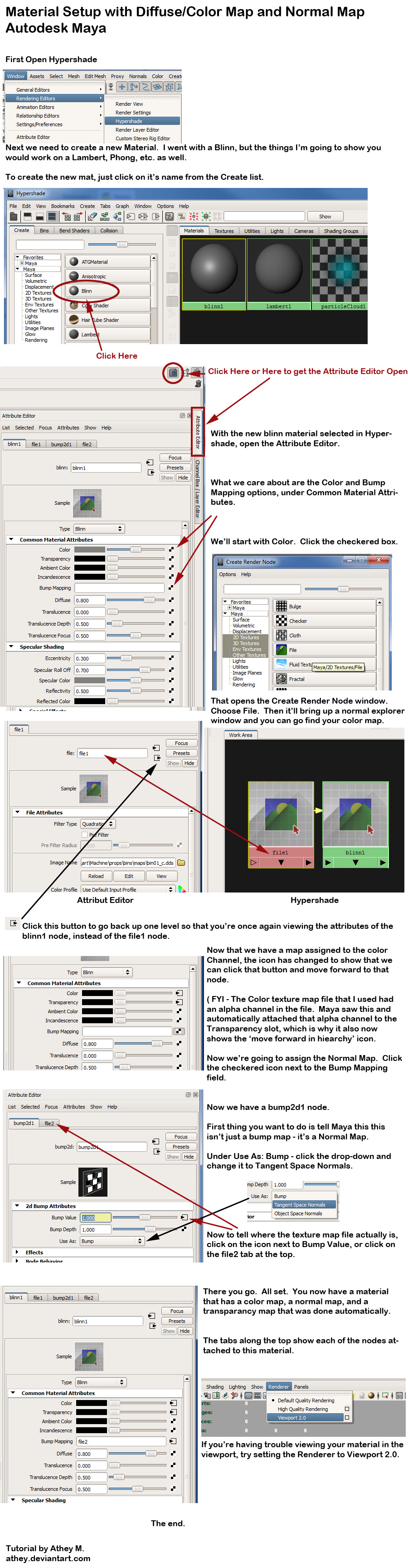 Maya Beginner Tutorial Material Setup By Athey On Deviantart Maya Beginner Tutorial Material Setup By Athey On Deviantart