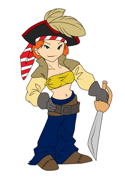 006 - Old - Pirate Girl