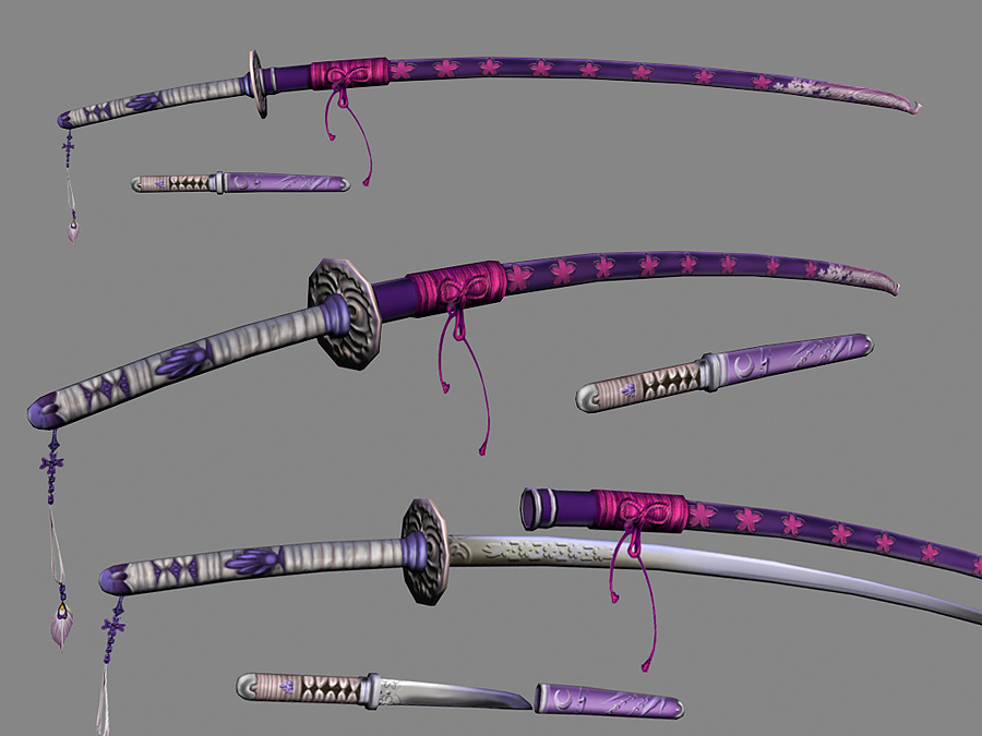 3D -Wen-M Kujaku Weapons