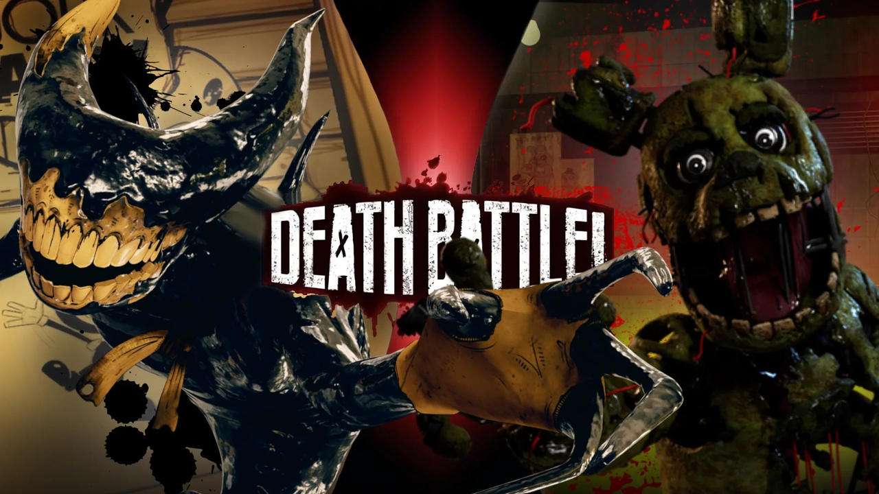 Bendy vs. Springtrap (BATIM vs. FNAF) by kamenhox on DeviantArt