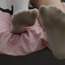 Female Socked Feet 3