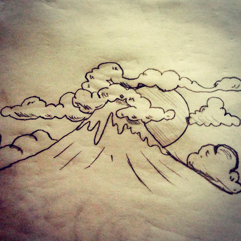 Mt. Fuji Tattoo Sketch by AnjaAbsinthe on DeviantArt Mt. Fuji Tattoo Sketch by AnjaAbsinthe on DeviantArt