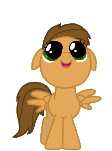 Pencil Tip as a filly :3