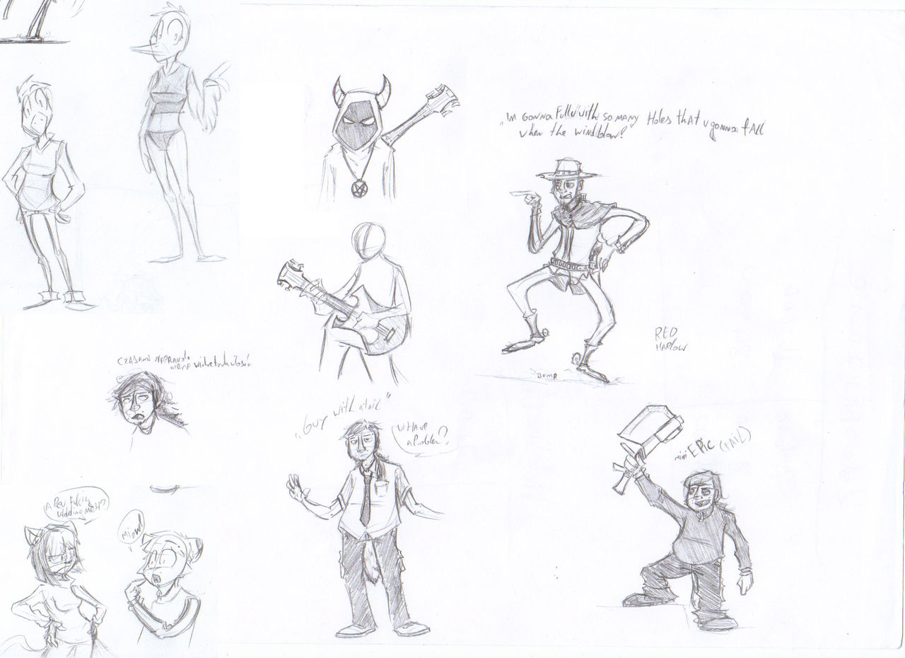 Random Crap Drawing Random crap by DartOlos on DeviantArt