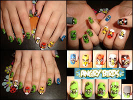 Angry Birds nails