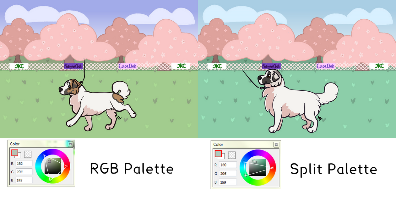 Color Theory | Cherry Blossom Festival by WolfHavenWoods on DeviantArt