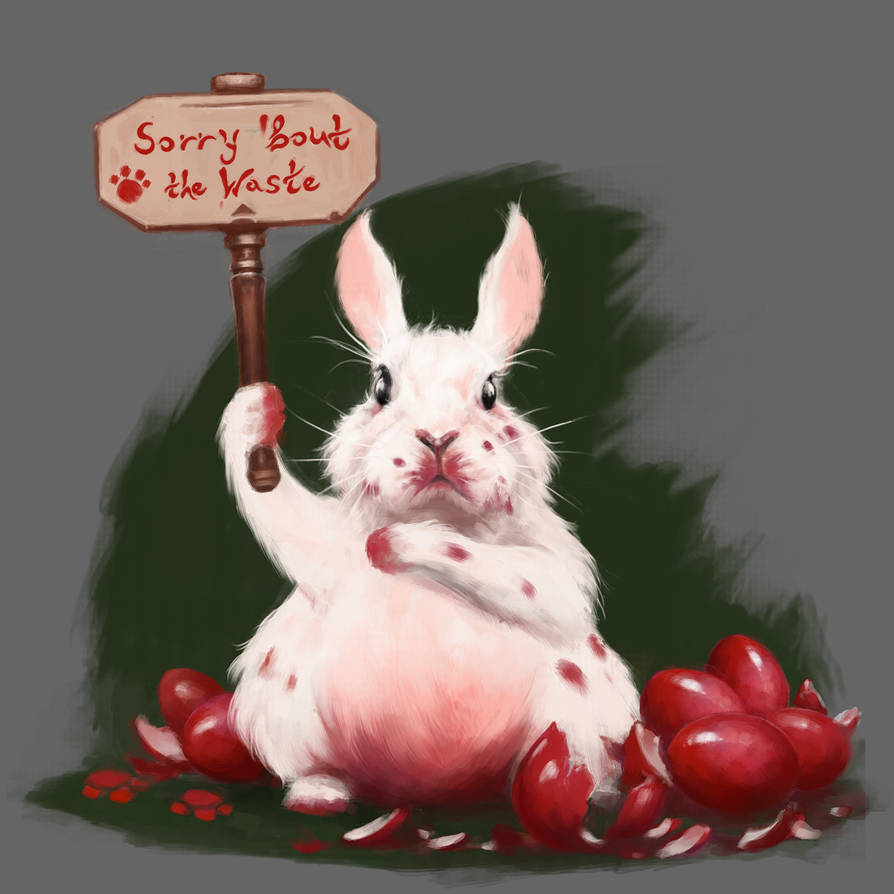 Easter bunny by PaladinPainter Easter bunny by PaladinPainter