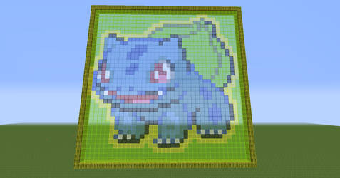 PXM Stained Glass Project: #001 - Bulbasaur