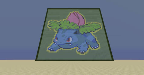 PXM Stained Glass Project: #002 - Ivysaur