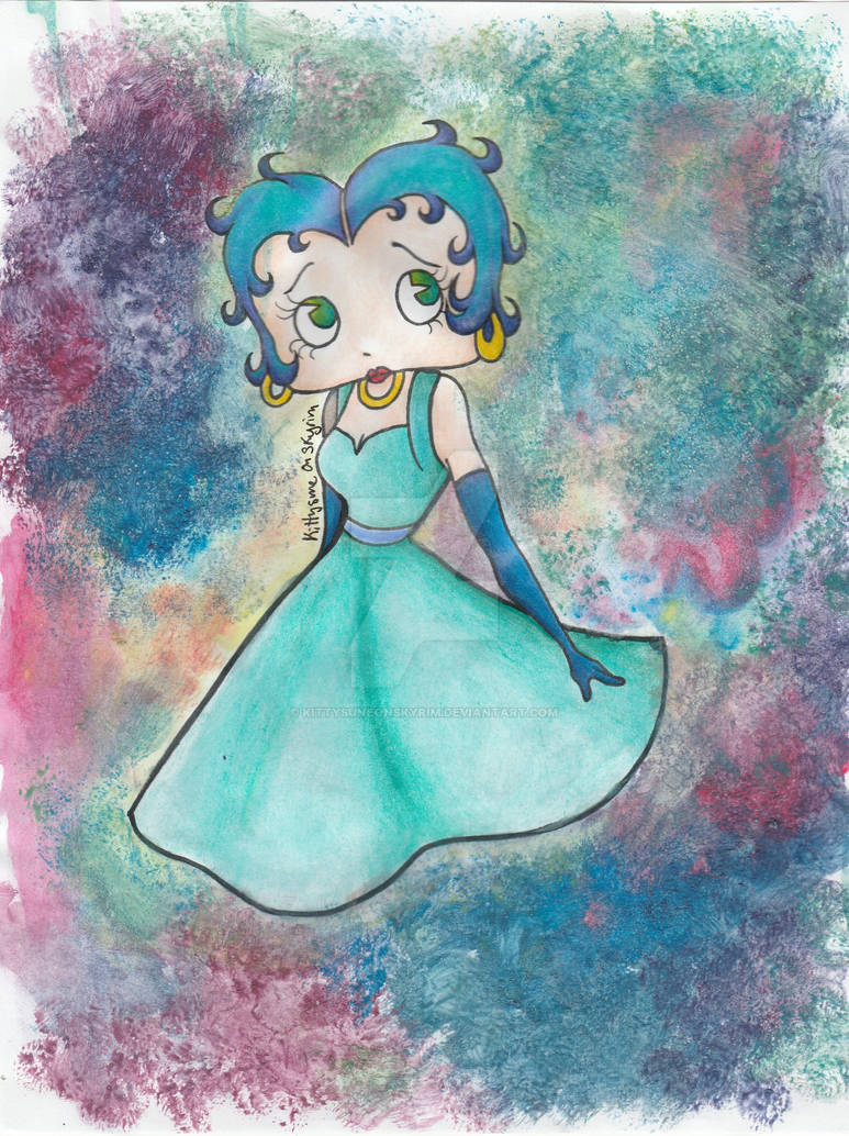 betty boop fanart mixed media by KittysuneOnSkyrim on DeviantArt