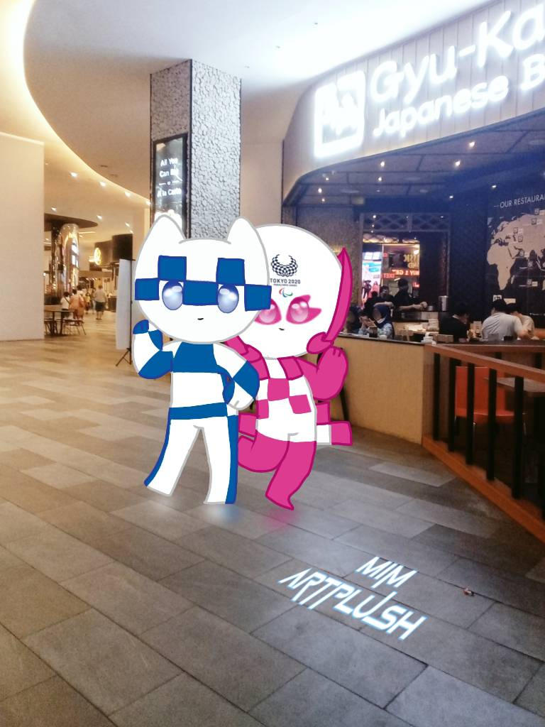 Miraitowa and Someity by MArtplush on DeviantArt