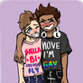 boyf riends Pride shirts!