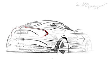 Aston Martin Sketch