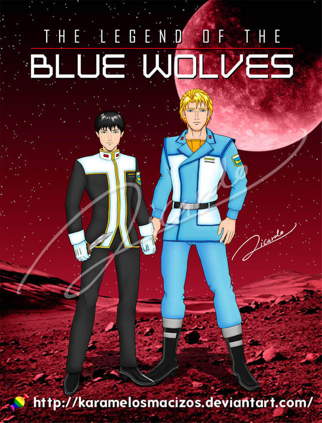 the legend of the blue wolves by karamelosmacizos on DeviantArt