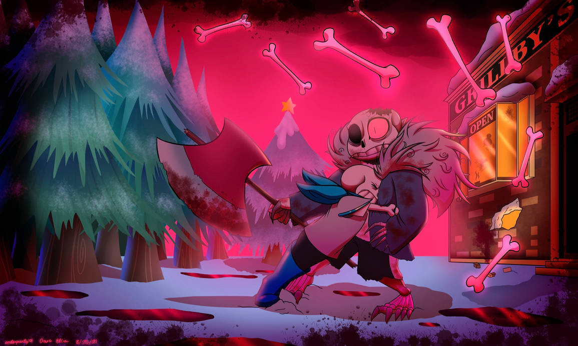 Here! Have an angsty commission I completed today! by Enderparty on ...