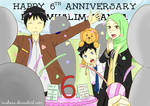 Happy 6th Anniversary Muslim-Manga! by Muhnaa