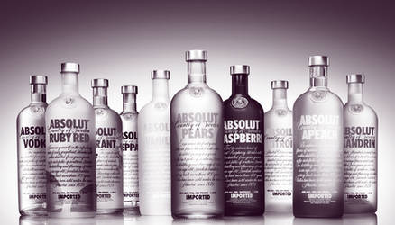 Absolut Vodka BW Gradient Ver.