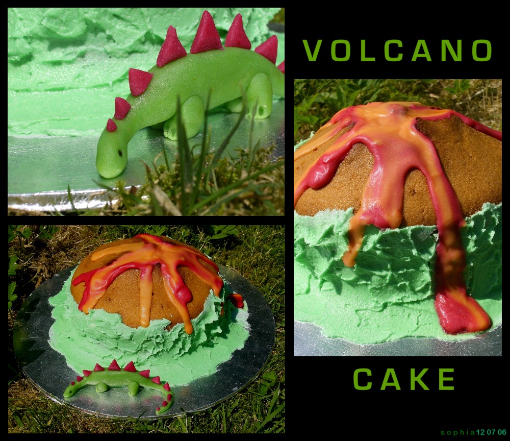 Volcano Cake