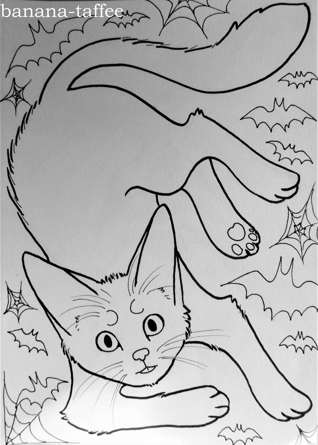 Halloween Boy Coloring Page By Banana Taffee On Deviantart