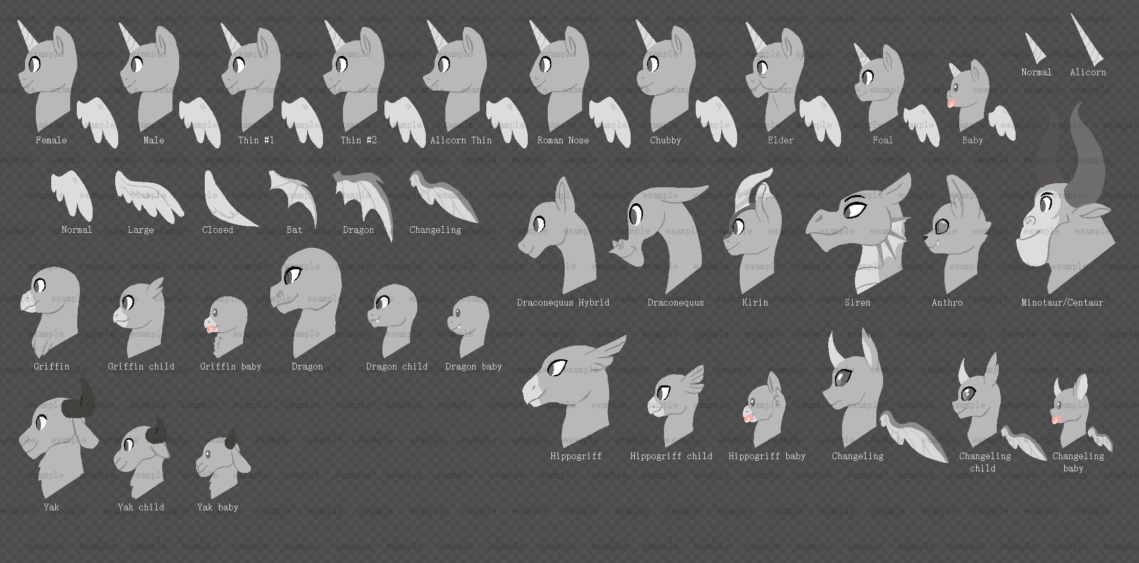 (Temp-Closed) MLP Headshots - Commission/Customs by LavenderRain17 on ...