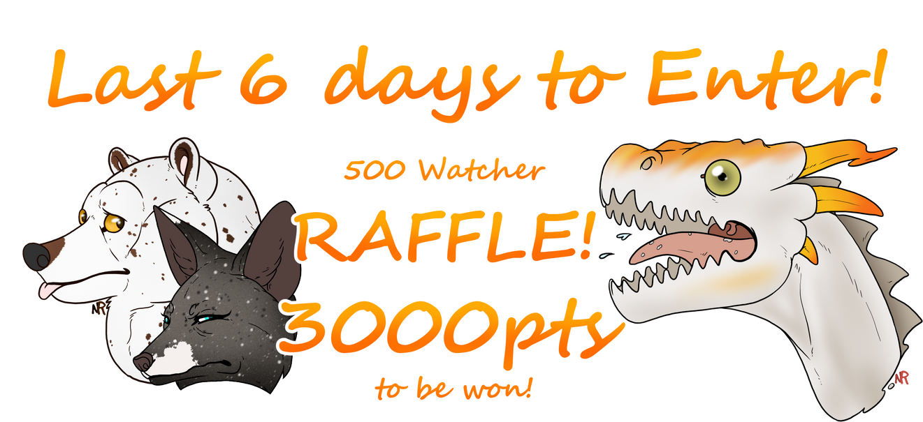 (Ends April 8th!) Raffle Reminder #3 by LavenderRain17 on DeviantArt