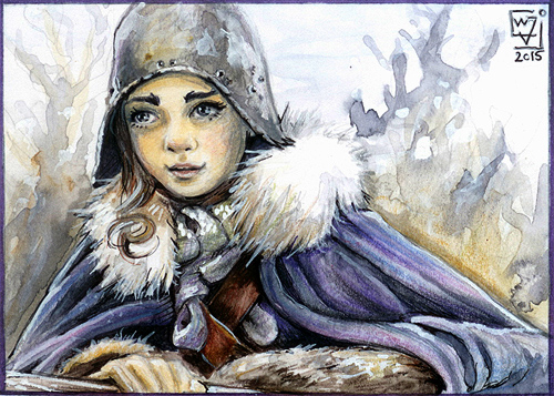 ACEO 103 Arya Stark/ Game of Thrones