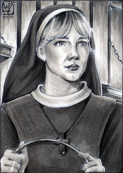 ACEO 113 Sister Mary Eunice /American Horror Story